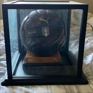Team Italy signed soccer ball